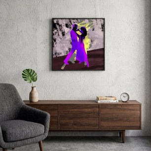 Impression Photo Danseurs de tango argentin