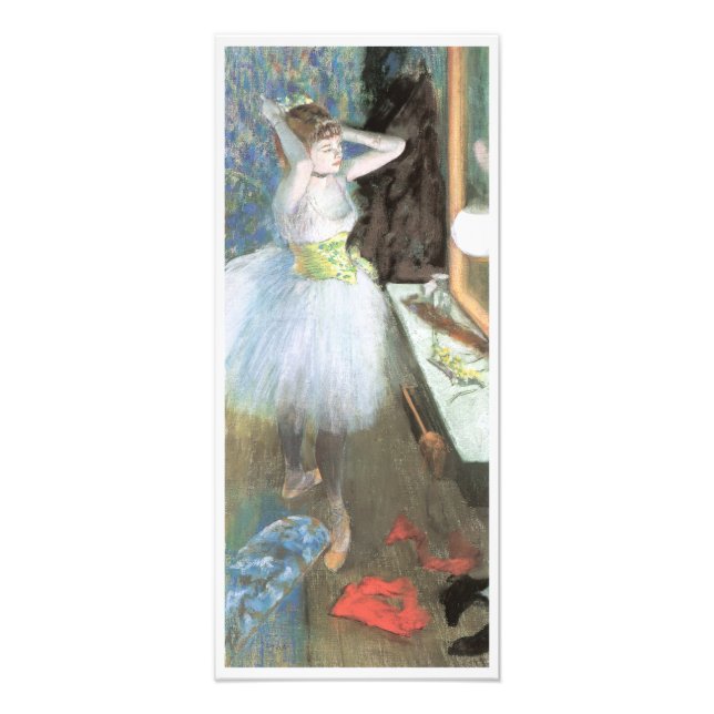 Impression Photo Danseuse dans sa loge par Edgar Degas (Devant)