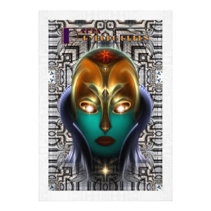 Impression Photo Daria Cyborg Queen Tech Imprimer