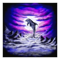 Dauphin clair de lune