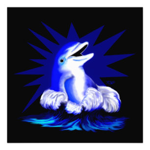 Impression Photo Dauphin souriant