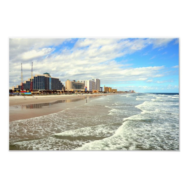 Impression Photo Daytona Beach Floride (Devant)