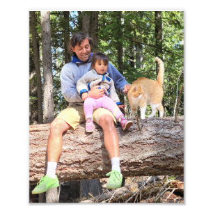 Impression photo de 8 po x 10 po    Log Love !