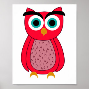 Impression photo de hibou