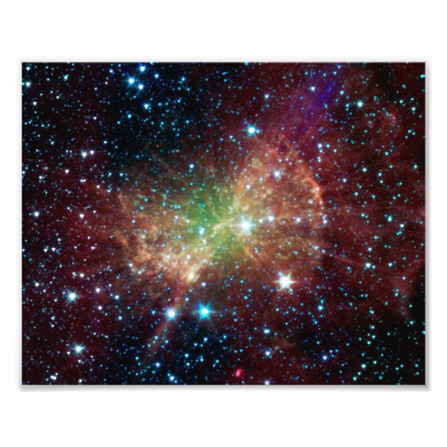 Impression photo de la Nebula de Dumbell 10" x 8" (Devant)