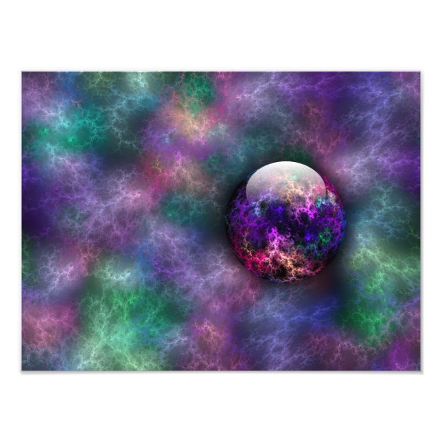 Impression photo de matériaux brillants (Devant)