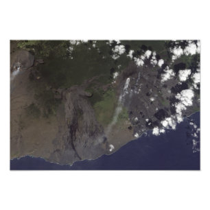 Impression Photo De multiples panaches soufflent vers le sud-sud-ou