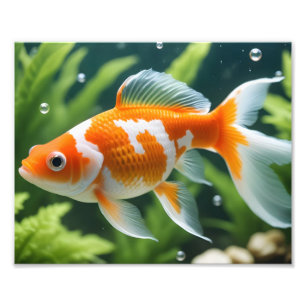 Impression photo de poisson rouge