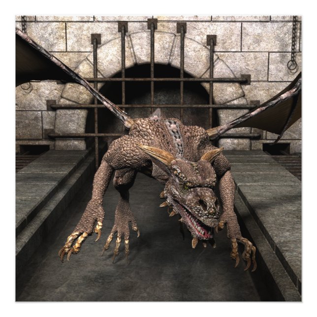 Impression Photo Dead End Dragon Cherche Un Dîner - Vous (Devant)