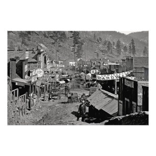 Impression Photo DEADWOOD, Dakota du Sud - Wild West Mining Town 18