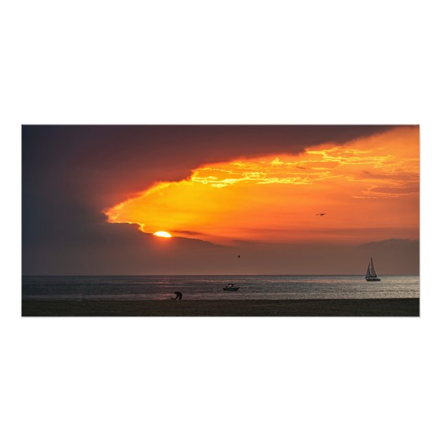 Impression Photo Déchirure dans le ciel - Marina Del Rey, CA (Devant)