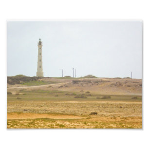 Impression Photo Décor de plage de paysage de phare, art de phare