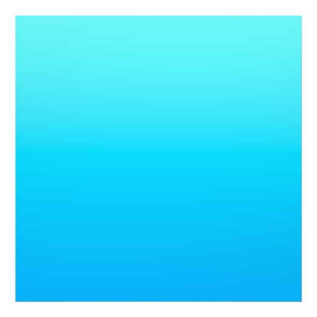 Impression Photo dégradé de couleur bleu (Devant)