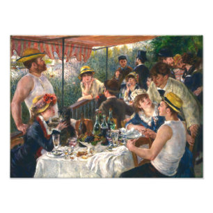 Impression Photo Déjeuner des canotiers Renoir