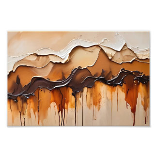 Impression Photo Délices Glacés et Gourmandises Fondantes