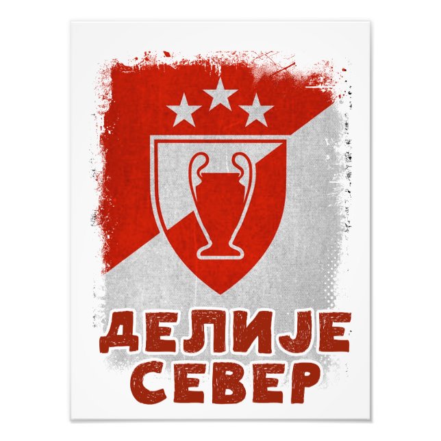 Impression Photo Délije Sever Crvena Zvezda Beograd Trophy 1991 (Devant)