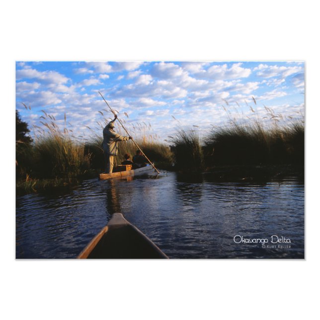 Impression Photo Delta d'Okavango (Devant)
