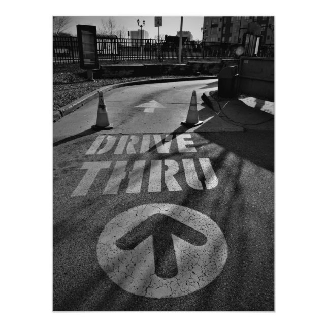 IMPRESSION PHOTO "DÉMOLITION CONDUITE THRU" (Devant)