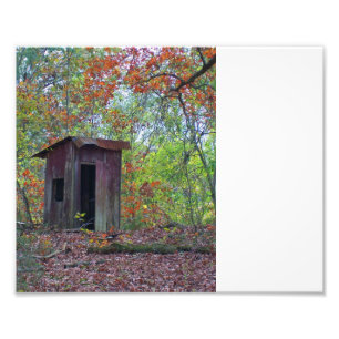 Impression Photo Dépendance dans l'automne de thr