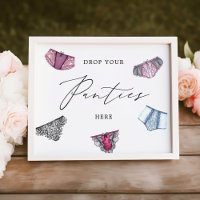 Déposez vos culottes Fête des mariées de lingerie 