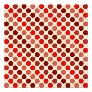 Impression Photo Des nuances de Pois rouges par Shirley Taylor
