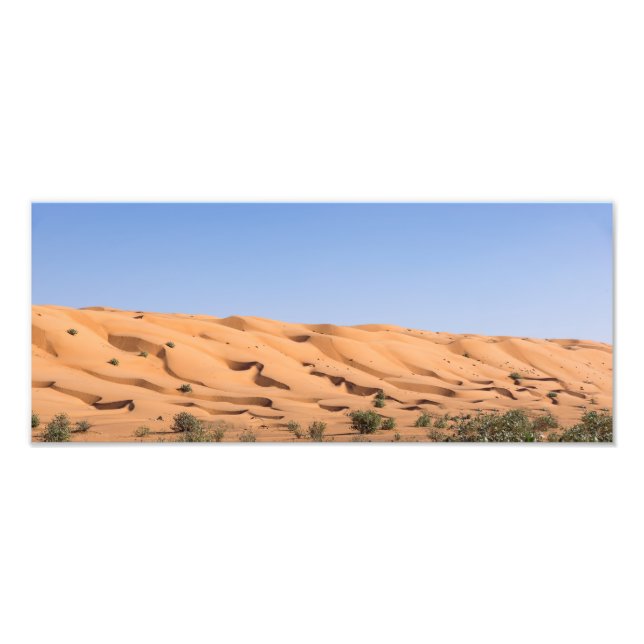 Impression Photo désert de Wahiba Sands - Oman (Devant)
