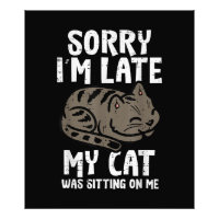 Désolé, Je Me Suis Assis En Retard Sur Moi Animaux