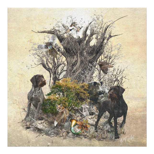 Impression Photo Deutsch Drahthaar (Devant)