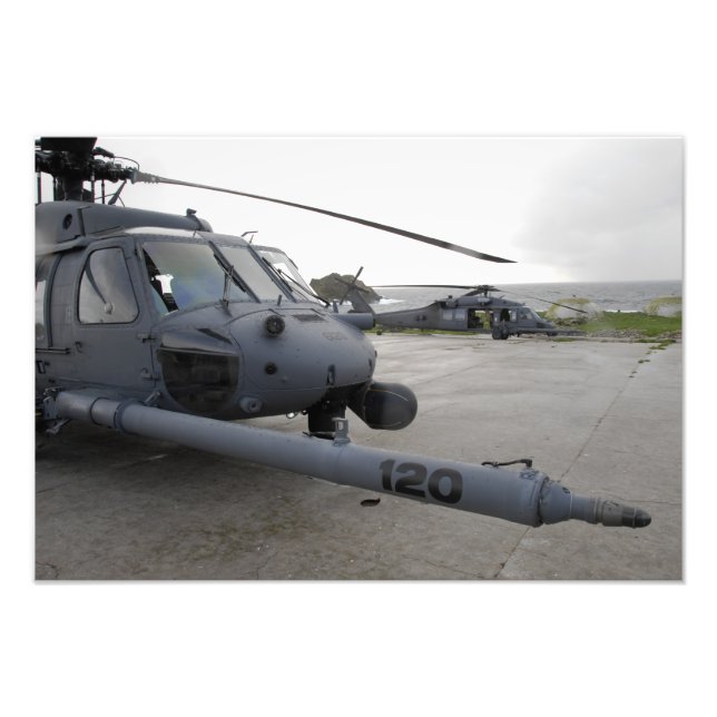 Impression Photo Deux Hawks HH-60G Pave (Devant)