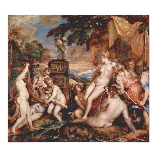 Impression photo Diana et Callistos (Devant)