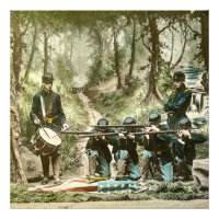 Diapositive de Lanterne magique Batteur de guerre 