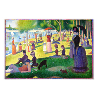Impression Photo Dimanche Après-Midi Sur L'Île De La Grande Jatte