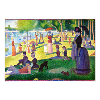 Impression Photo Dimanche Après-Midi Sur L'Île De La Grande Jatte