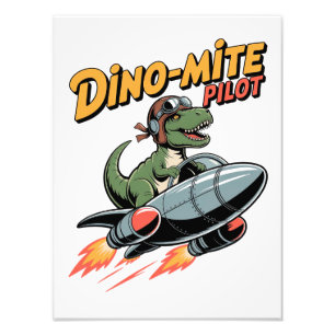 Impression Photo Dino-mite Pilot