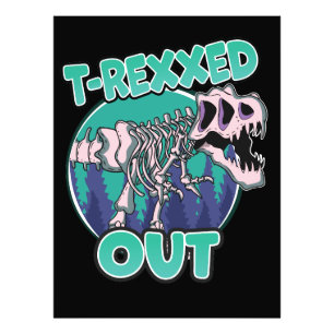 Impression Photo Dinosaure T-Rexxed Out