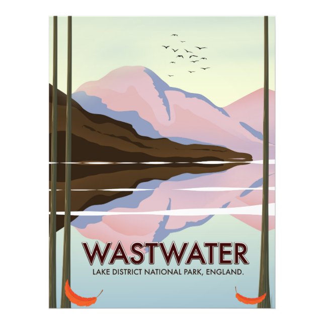 Impression Photo district du lac de Wastwater angleterre (Devant)