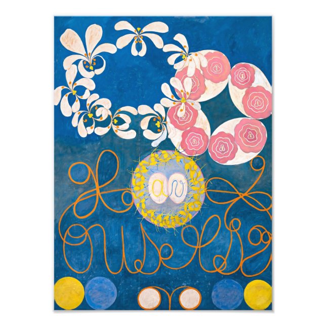 Impression Photo Dix plus grandes, no 1, Enfance | Hilma af Klint | (Devant)