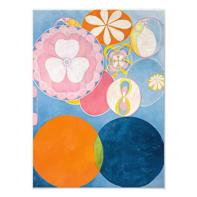 Impression Photo Dix plus grandes, no 2, Enfance | Hilma af Klint | (Devant)