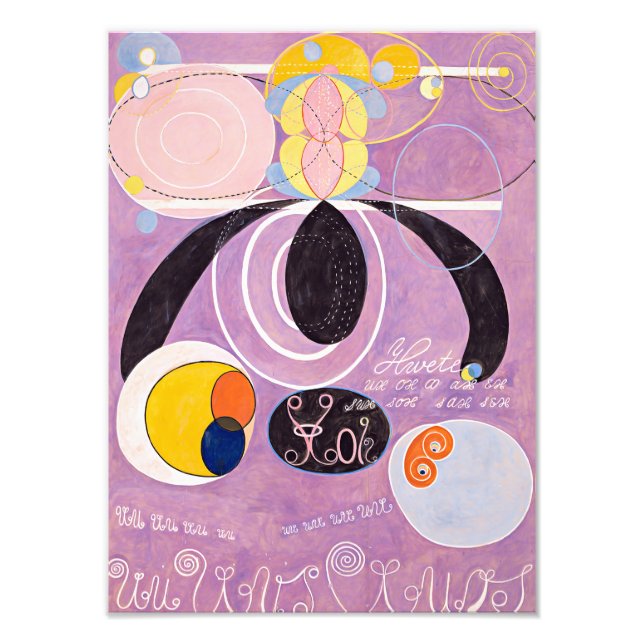 Impression Photo Dix Plus Grandes, No 6, Adultes | Hilma af Klint | (Devant)
