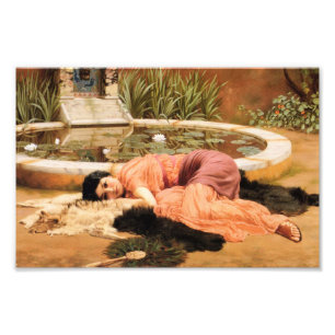 Impression Photo Dolce Far Niente par John Godward