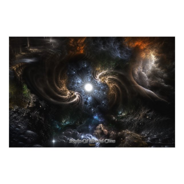 Impression Photo Domaine Du Chaos Fractal CRTXR (Devant)