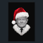 Impression Photo Donald Trump Christmas Funny Santa Hat Don<br><div class="desc">Donald Trump Christmas Funny Santa Hat Don</div>