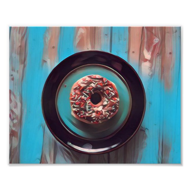 Impression Photo Donut Art (Devant)