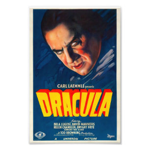 Impression Photo Dracula, les frissons classiques de Dracula