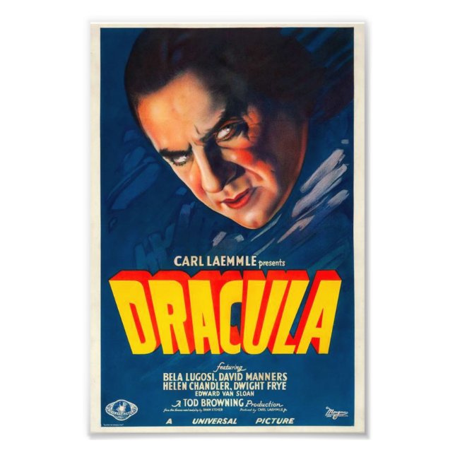 Impression Photo Dracula, les frissons classiques de Dracula (Devant)