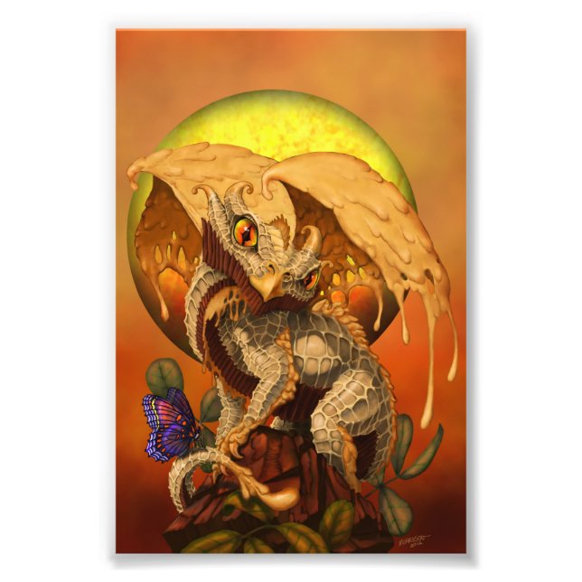 Impression Photo Dragon Beurre d'arachide 4x6 Imprimer (Devant)