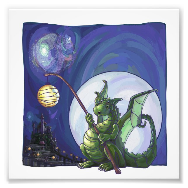 Impression Photo Dragon Watch Art (Devant)