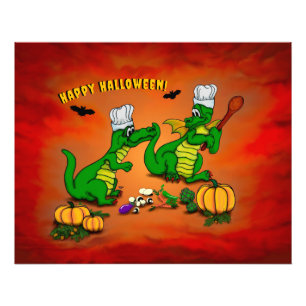 Impression Photo Dragons - Joyeux Halloween ! Aujourd'hui je vais c