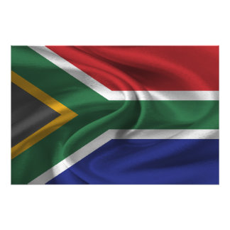 Impression Photo Drapeau Afrique du Sud