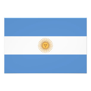 Impression Photo Drapeau Argentine